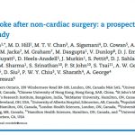 Covert stroke after non-cardiac surgery: a prospective cohort study Covert stroke after non-cardiac surgery: a prospective cohort study