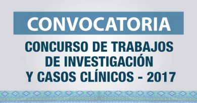 Concurso de trabajos de investigación y casos clínicos 2017 Concurso de trabajos de investigación y casos clínicos 2017