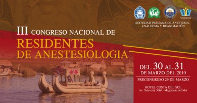 III Congreso Nacional de Residentes de Anestesiología SPAAR 2019 III Congreso Nacional de Residentes de Anestesiología SPAAR 2019